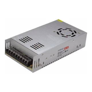 Fonte Chaveada 50A 12V 600W Bivolt Som Câmeras Cftv Chave Seletora MING