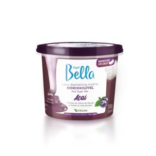 Cera Depilatória Hidrossolúvel Depil Bella Acaí 300gr