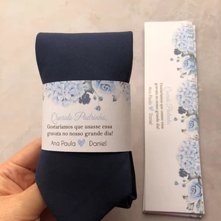 kit 10 TAG PARA GRAVATA padrinhos festa noivos amigo azul verde oliva rose azul serenity Marsala