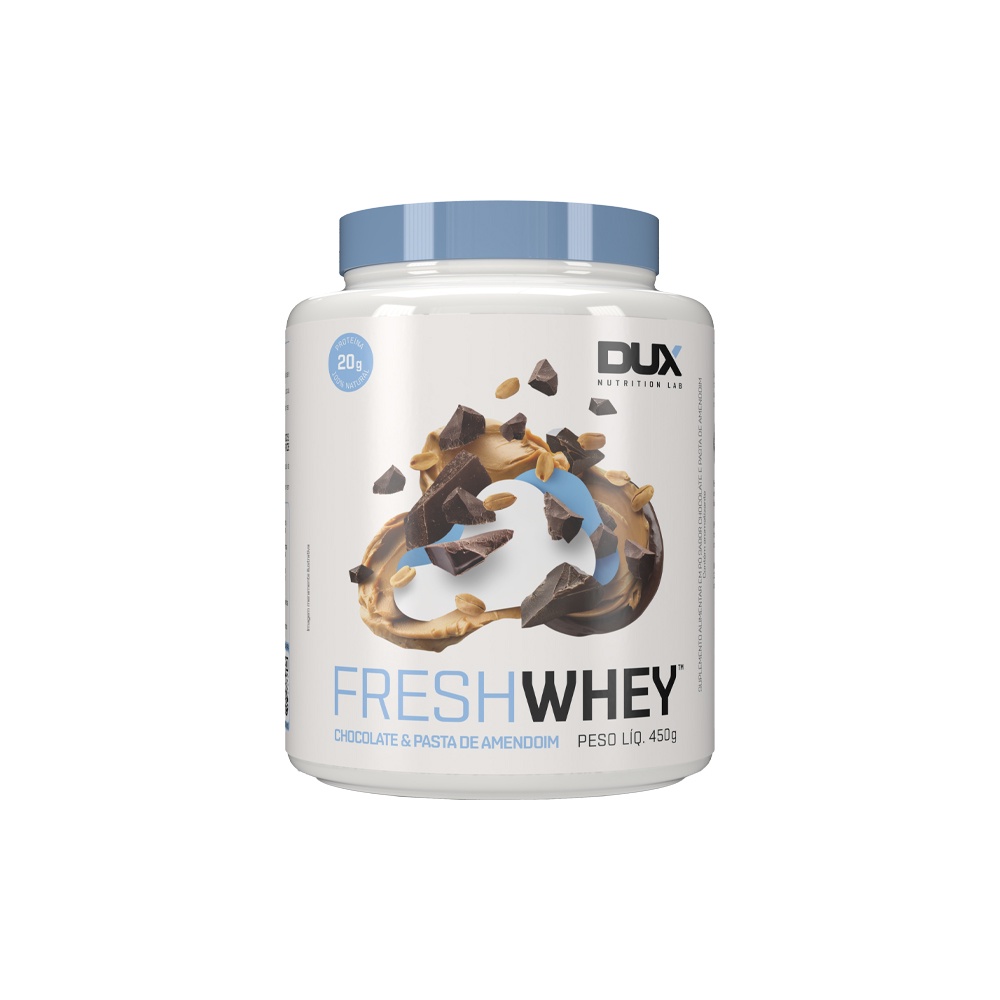 Fresh Whey (450g) Chocolate & Pasta de Amendoim Dux Nutrition