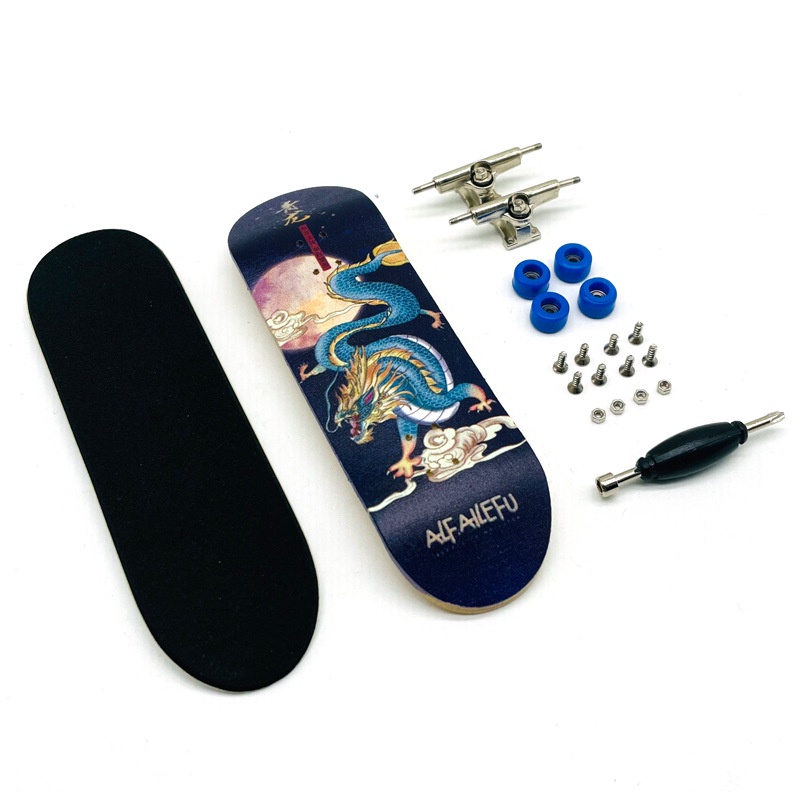 Skate de dedo profissional bordo duplo Rocker criativo Mini ponta do ...