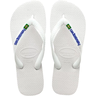 Chinelo Havaianas Brasil Logo Branco