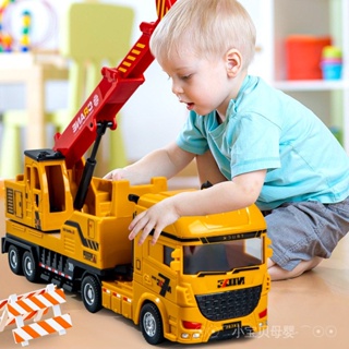 Brinquedo infantil Trailer de Transporte, Caminhão Flatbed, Guindaste Grande,  Guindaste, Carro De Resgate, Presente De Aniversário, Menino - AliExpress