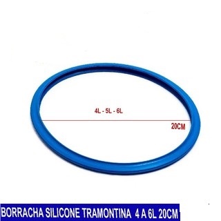 Borracha Panela Pressão Modelo Tramontina 4,5 Lts Silicone