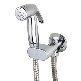 Ducha Higiênica Com Derivação Adaptador Acoplada Duas Saidas