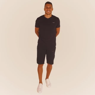 Bermuda jeans Moda Masculina Adulto Modelo Destroyed Rasgada Linha Premium Confortavel e Fashion em Oferta na Shopee