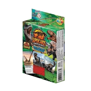 Jogo de cartas baralho Supercards Dinossauros