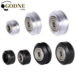 GODNESSFO 1Pc/5Pcs Polia De Rolamento , 625ZZ 625RS Roda POM Plástica , Modelos Práticos MR105zz Pequenos Grandes V-Slot Preto Transparente Idler Gear Peças De Impressora