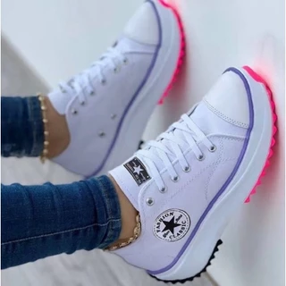 TENIS ALL 2.0 STAR FEMININO RUN ORTOPEDICO SOLA ALTA TRATORADO