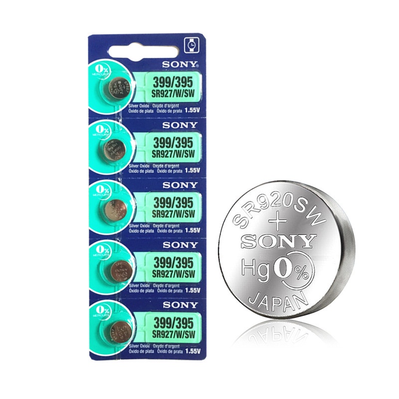 Pile Murata SR927W SW AG7 SR57 Pour Montre - Oxyde D'argent, Sans Mercure, Longue Durée