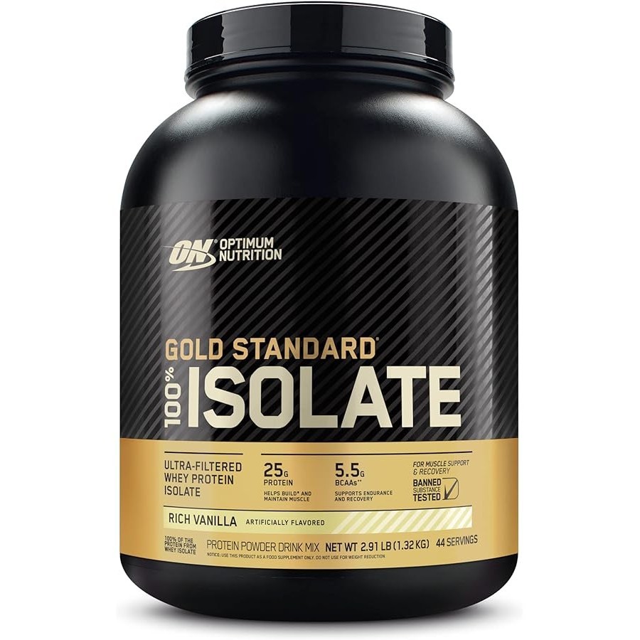 On Whey Gold Standard 100% Isolate Optimum Nutrition 1320g