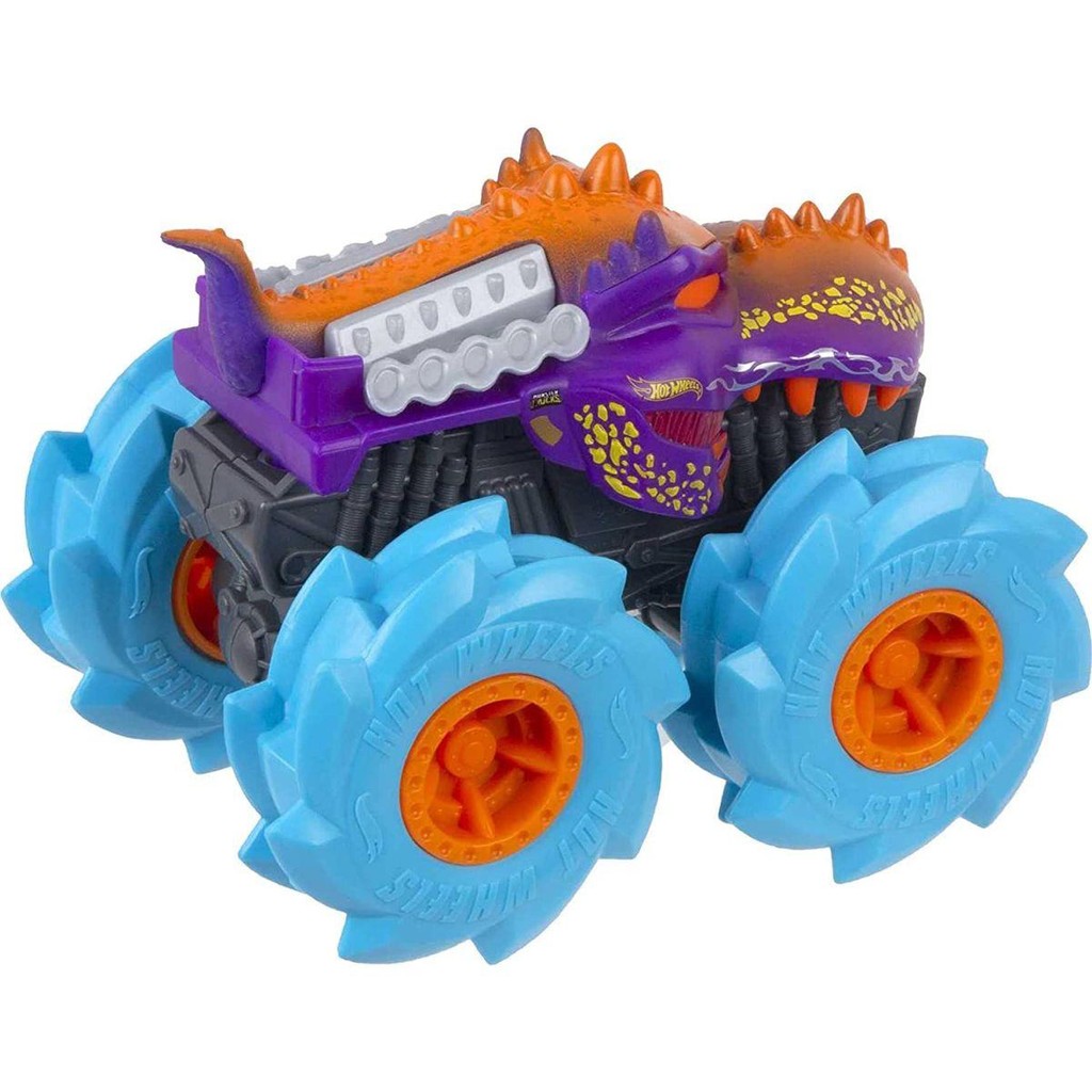 Carrinho Monster Trucks Twisted Tredz Hot Wheels Mattel Escala 1