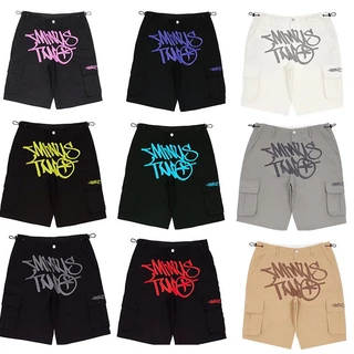 Menos Duas Carga Y2k Casual 2023 Baggy Streetwear Ginásio Esportivo Jeans Homens Vestuário Calças De Suor Pantalones Minustwo Short Pant