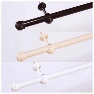 Varao Simples De Aluminio 2 Metros 19mm Para Cortina Resistente
