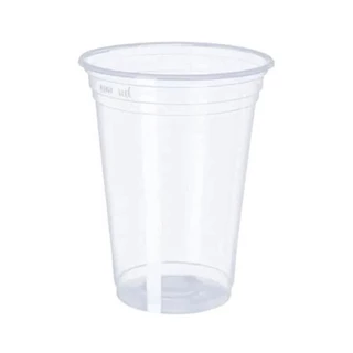Copo de 400ml PP Transparente Liso Ultra Copos Replast com 1.000 unidades