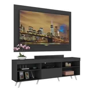 Rack Retrô com Painel TV até 65 Polegadas Miami Multimóveis MP1060