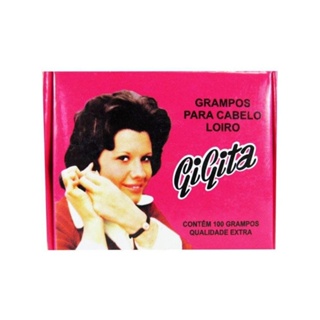 Grampos De Cabelo Gigita Nº7 Loiro c/100un