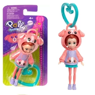 Polly Pocket Boneca Amigas De Capuz Cachorro HKV98 - Mattel
