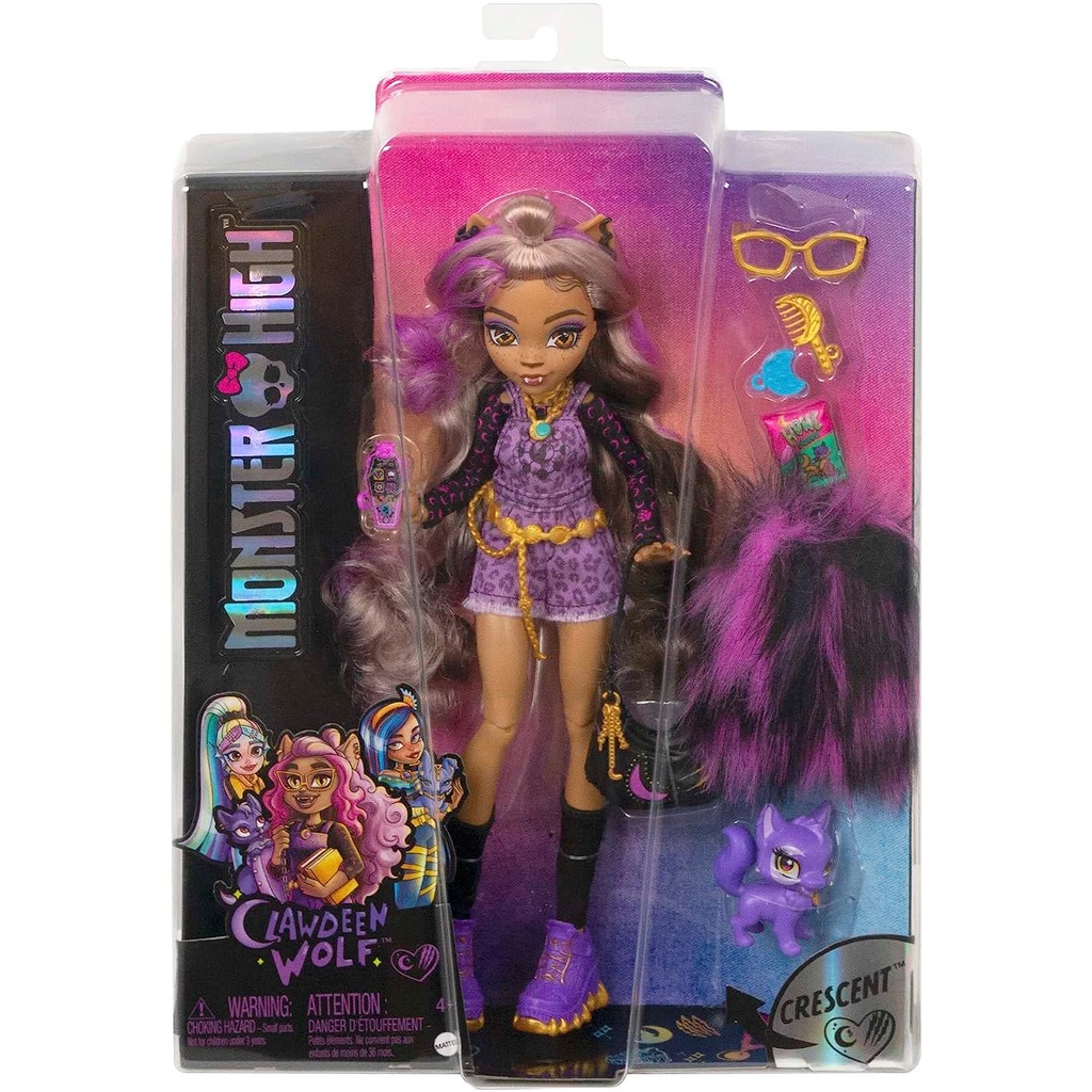 Boneca Monster High Clawdeen Wolf Mattel Hky75 em Promoção na