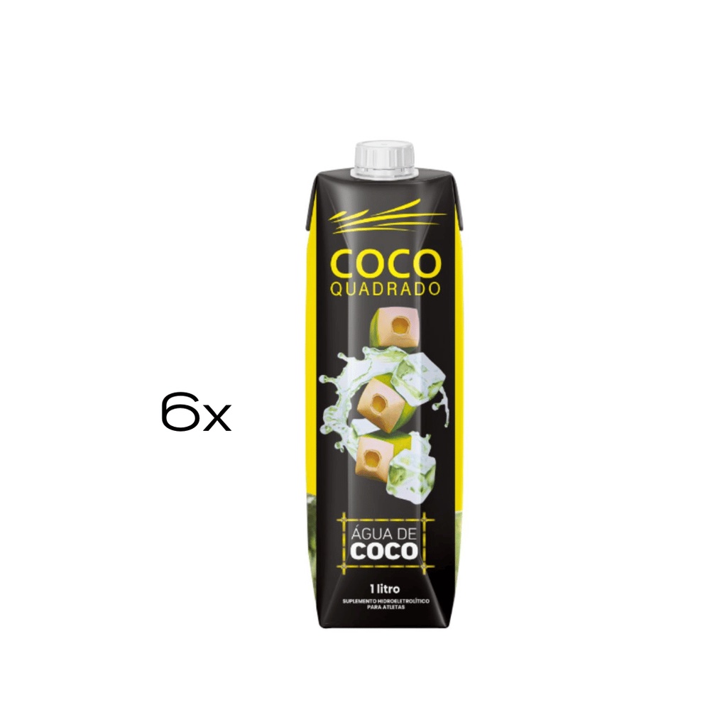 Água de Coco Quadrado Sabor Maracujá 200ml - Destro