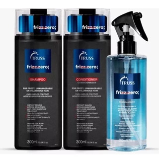 Kit Truss Shampo + Condicionador + Spray Anti Frizz Zero