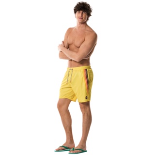 Shorts de Praia Havaianas New Stripes Ouro