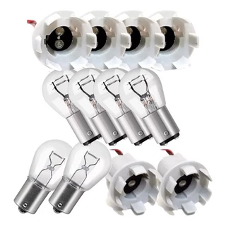 Kit Soquete Adaptacao Universal Lanterna + Lampadas