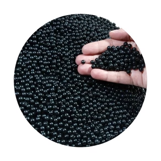 300 pçs miçanga bola lisa 5mm preta p/ bijuterias, em geral