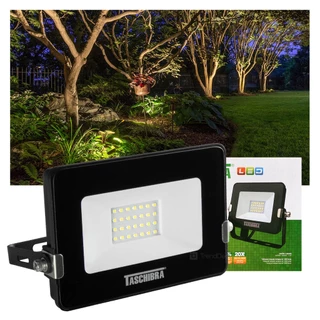 Refletor Holofote TR LED 20W Luz Fria 6500K Preto 127V