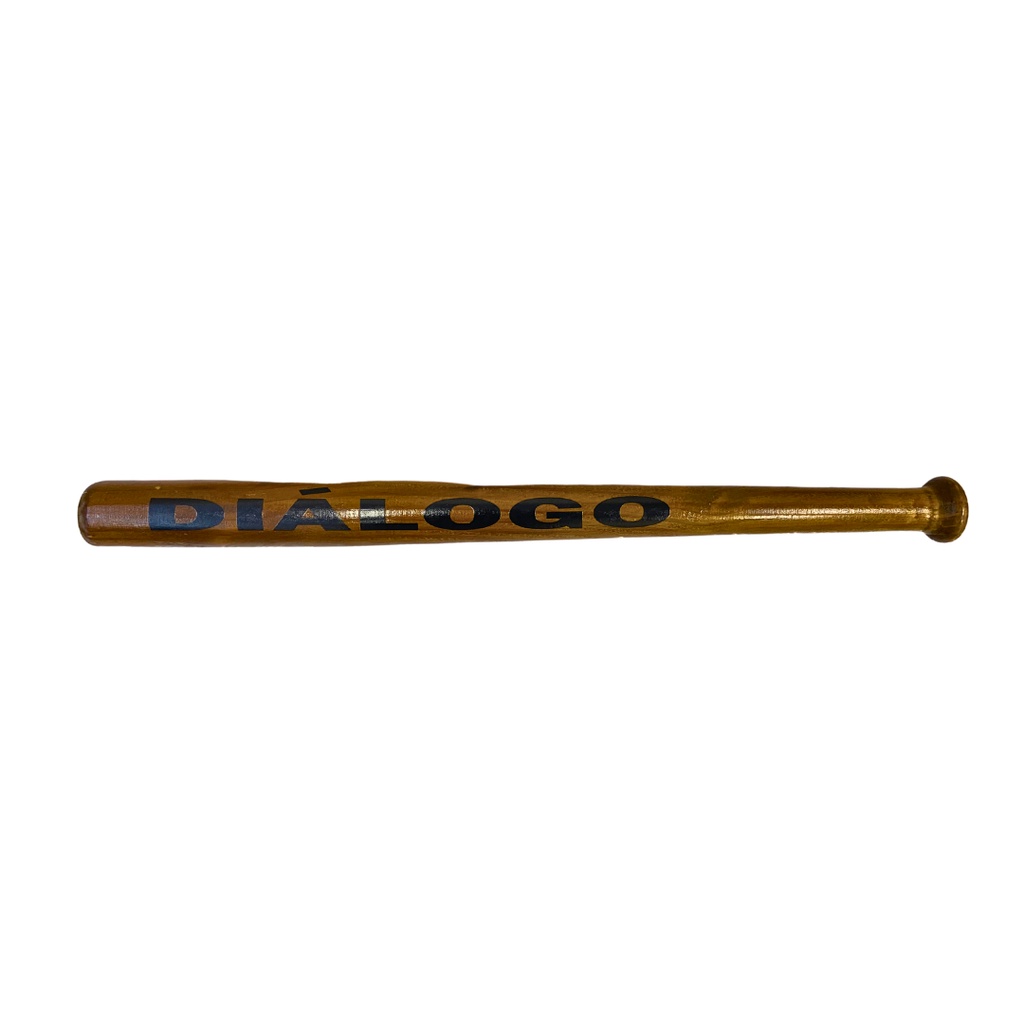 Taco Bastão De Baseball Madeira Maciço Envernizado Profissional Personalizado Com A Frase Dialogo 70cm Produto Criativo Decorativo Presente Geek
