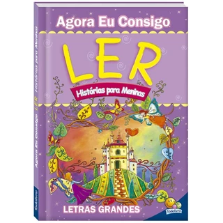 AGORA EU CONSIGO LER II HISTÓRIAS PARA MENINAS em Oferta na Shopee