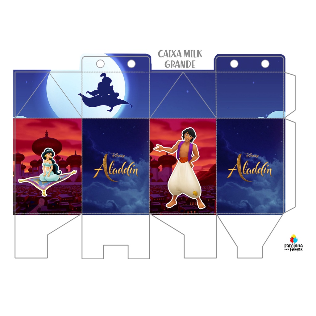 Kit festa Lembrancinhas ALADDIN | Shopee Brasil