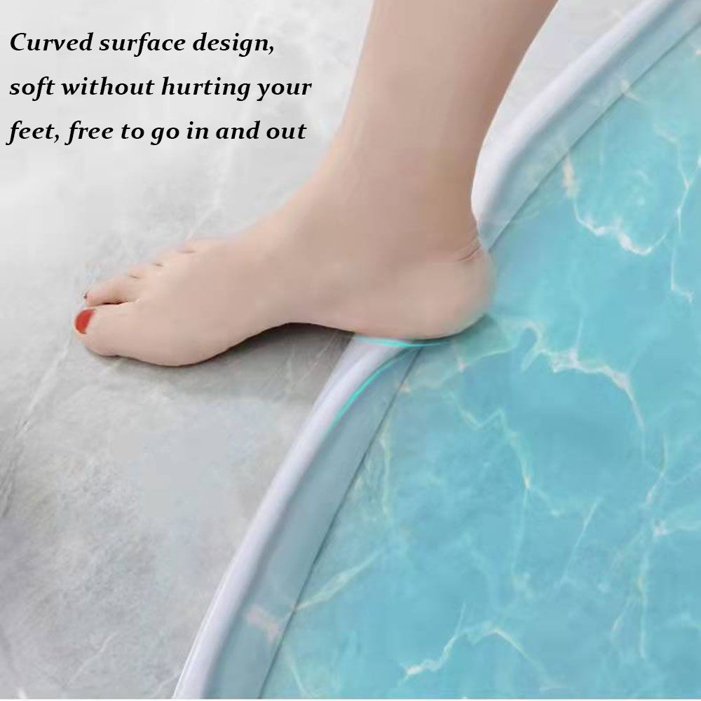 2024 Nova Barreira De Chuveiro De Borracha De Silicone Banho Tira De Retenção De Água Vedação De Fundo De Porta Dobrável