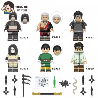 Minifiguras Anime Minifiguras NARUTO Coleção de brinquedos NARUTO Coleção de brinquedos Ornamentos mini Modelo Presente