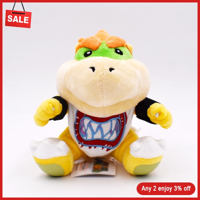 Real bowser best sale jr plush