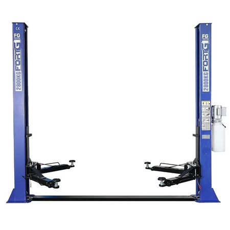 Elevador Hidráulico 2.8T 220V Trifásico Azul - FORTGPRO