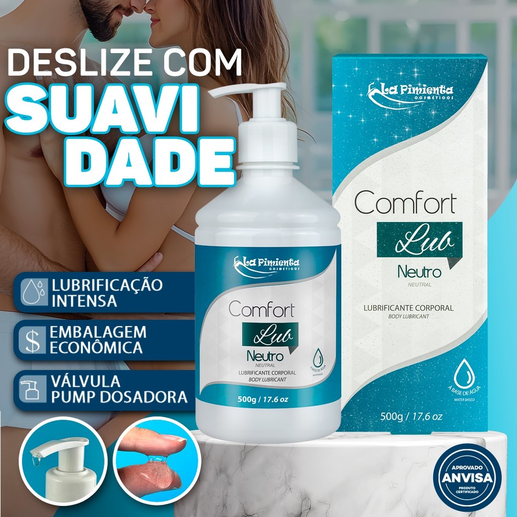 LUBRIFICANTE ÍNTIMO 500G: O MELHOR PARA QUEM GOSTA DE PRAZER DURADOURO ...