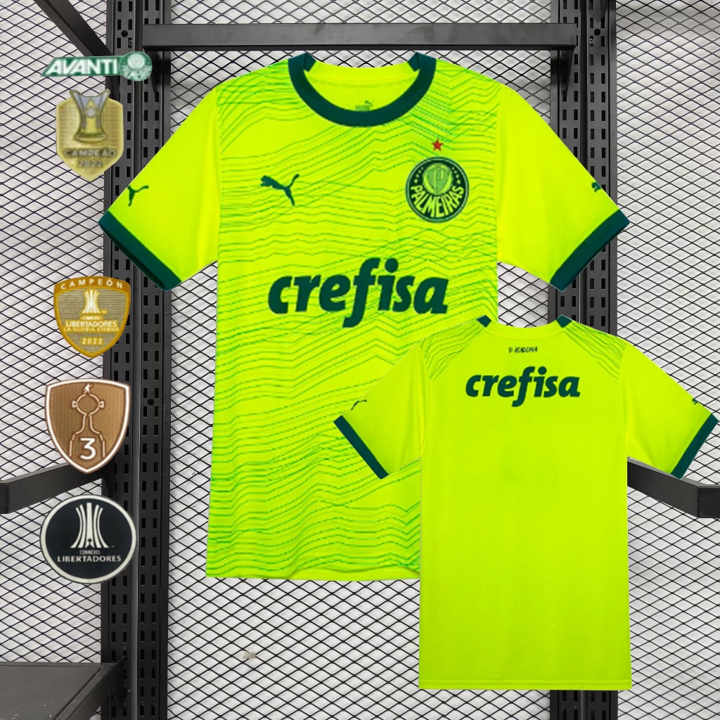 Camisa Esportiva Verde Fluorescente de Futebol 23 /24 P-S 3 Homens ...