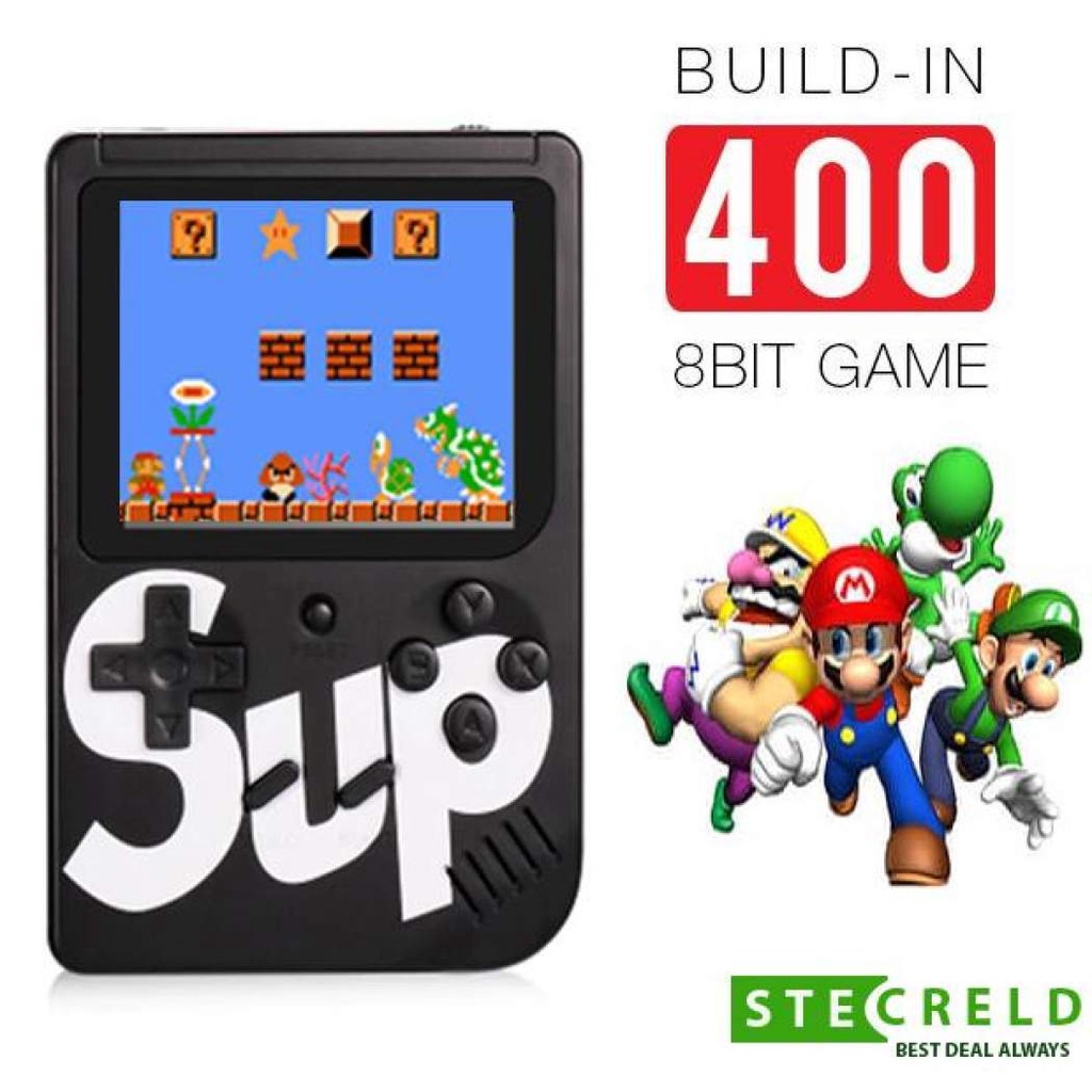 Mini Game Sup Game Box Portátil 400 Jogos - Build Games