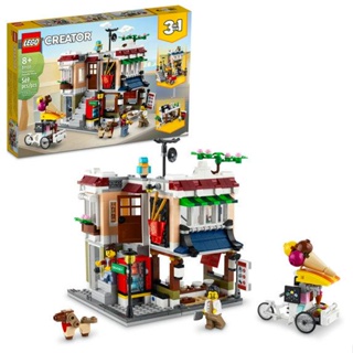 LEGO creator em loja de macarrão do centro (569 peças)