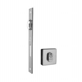 Fechadura de trinco rolete quadrada 5600/10 cromada Aliança