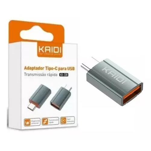 Adaptador TIPO-C para USB KAIDI KD-338