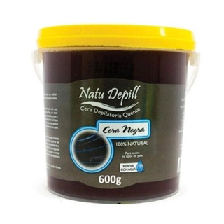 Cera Depilatória Natu Depill Negra 600g