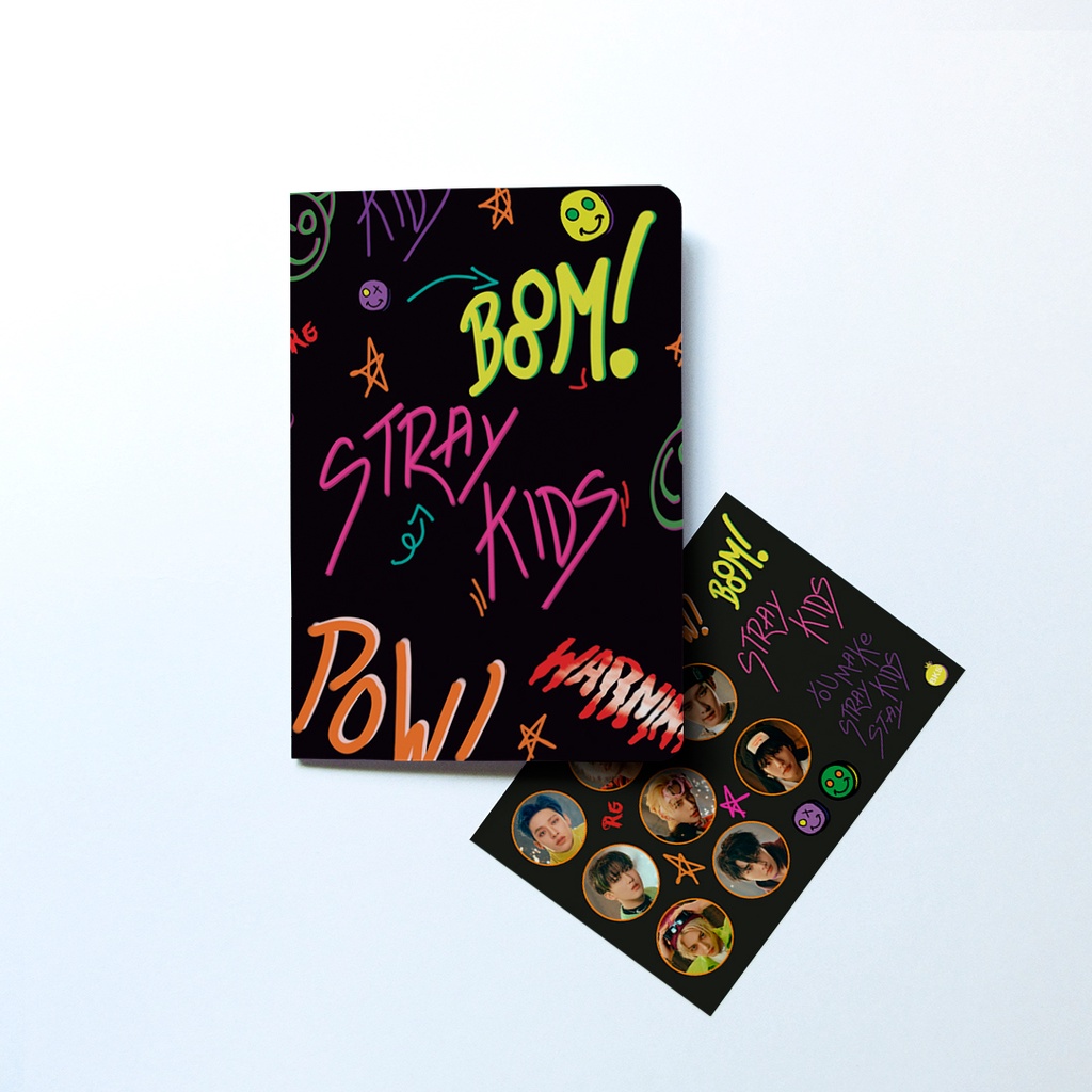 STRAY KIDS - CADERNO POCKET "MANIAC"