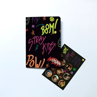 STRAY KIDS - CADERNO POCKET "MANIAC"