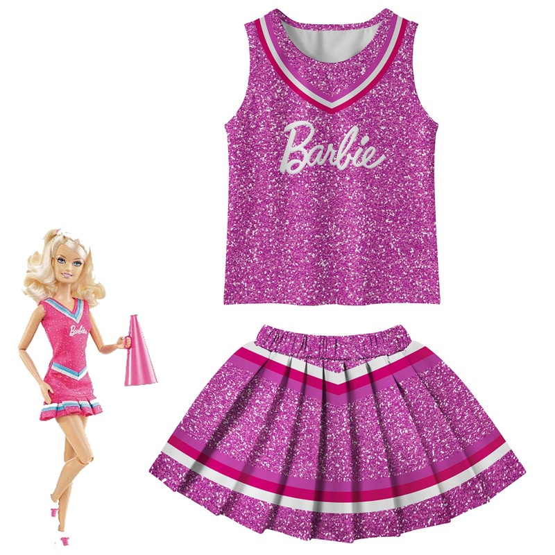 Novo especial] 2023 Europeu e americano filme Barbie traje