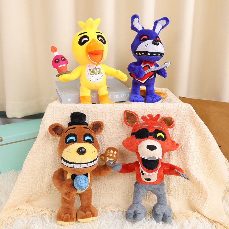 Lindo Boneco Five Nights At Freddy animatronic Fnaf El Chip pizzaria  simulator 14cm