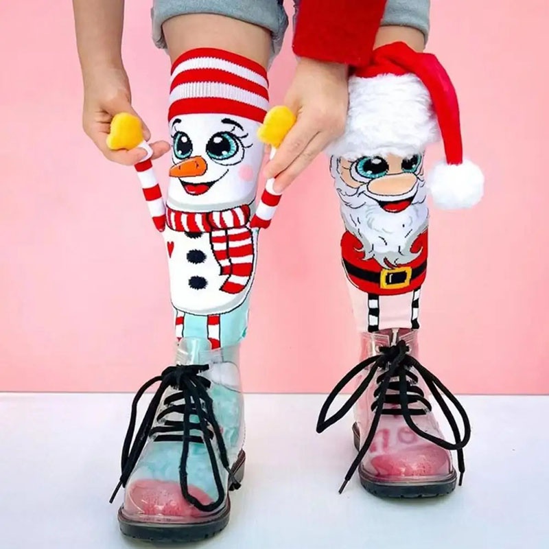 Divertidas Meias De Natal