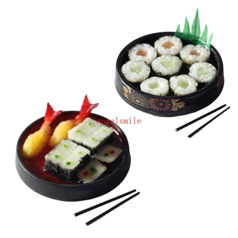 Simulação PVC Sushi Roll Model, Lifelike Rice Roll, Comida