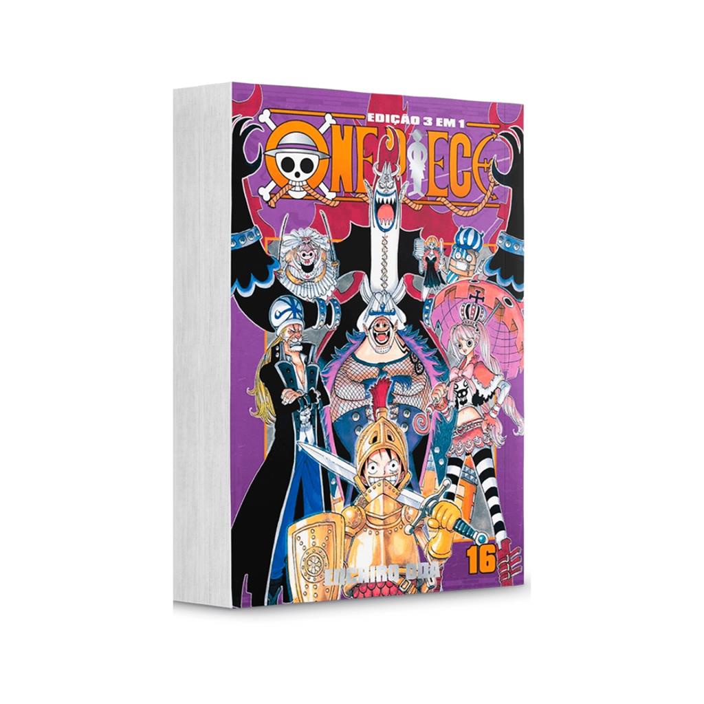 Mangá One Piece 3 em 1 - 04 Panini, mangalivre